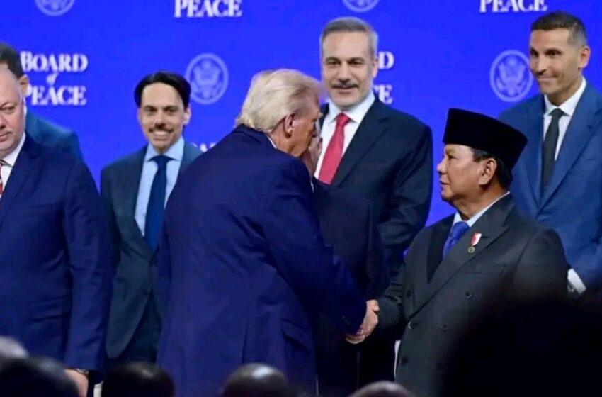  Prabowo Teken Board of Peace Charter di Davos, Indonesia Resmi Gabung Dewan Perdamaian Gaza
