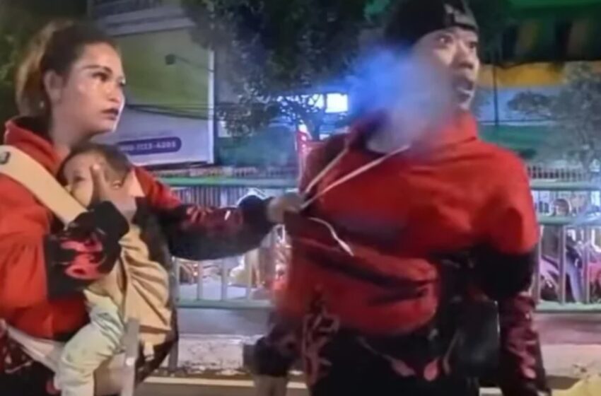 Bonceng Bayi Sambil Ngerokok, Pasutri Ini Viral Karena Ngamuk Saat Ditegur!