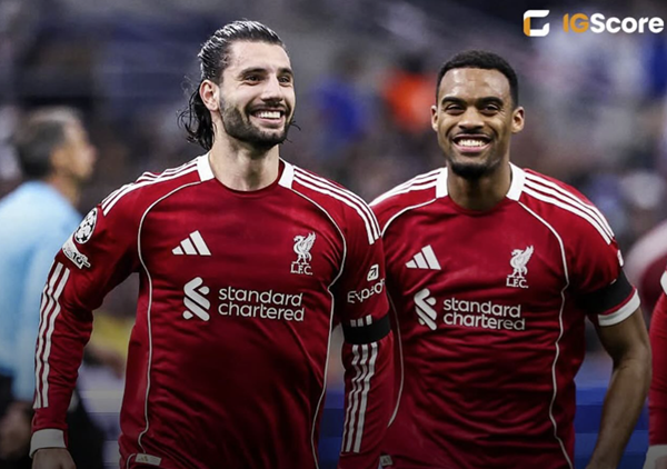  Mo Salah Masuk Line-Up, Szoboszlai Mengamuk, Liverpool Hancurkan Marseille 3-0 di Champions League