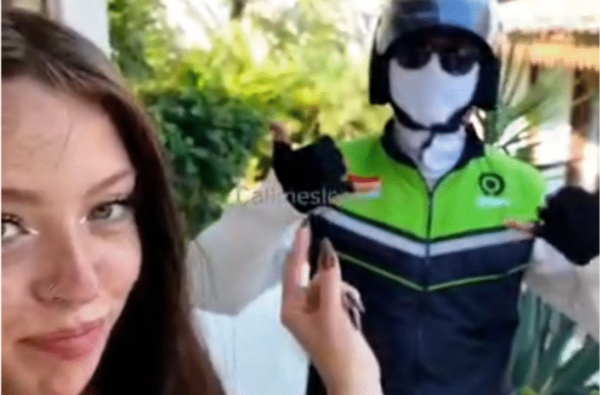  Viral! Bule Pemeran Video Jaket Ojol di Bali Ditangkap, Gagal Kabur ke Thailand