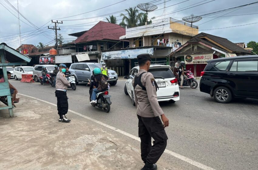  Lonjakan Arus Balik di Belimbing, Personel Pos Yan Cinta Kasih Intensifkan Pengaturan