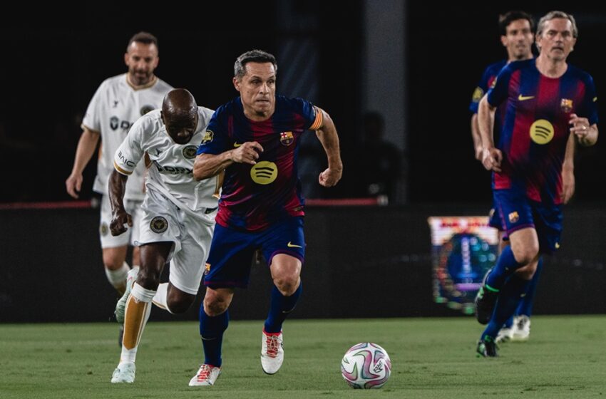  GBK Membara! Barcelona Legends Gilas DRX World Legends, Ronaldo Nazário Terharu Hingga ‘Merinding’