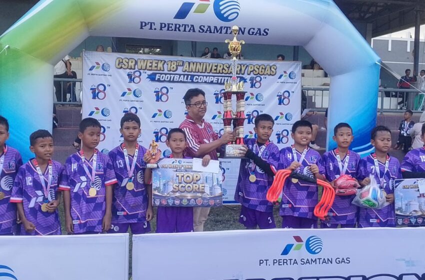  Adu Penalti Menegangkan! Bintang 354 FC Raih Juara di Turnamen U-12 HUT PT Samtan Gas ke-18