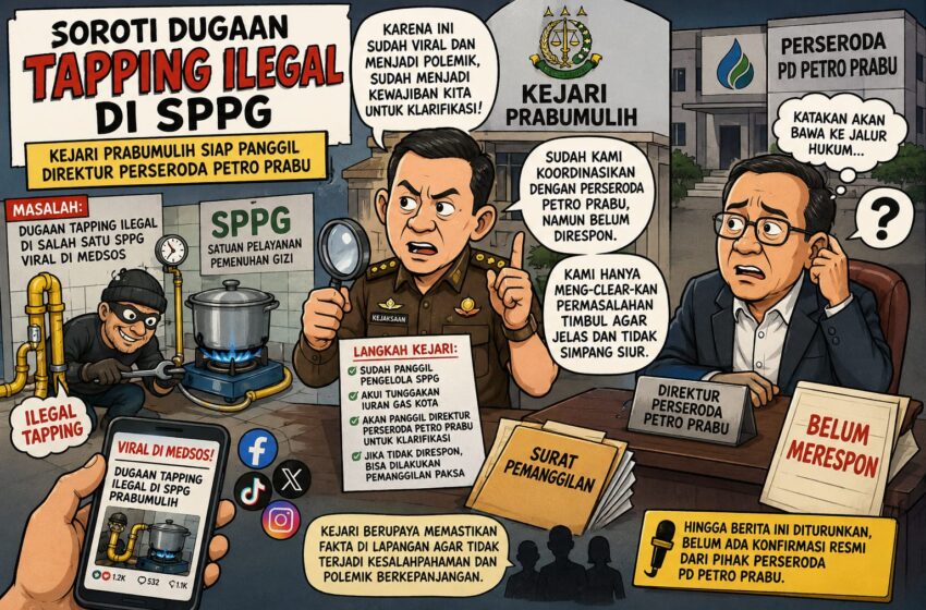  Kejari Prabumulih Akan Panggil Direktur Perseroda Petro Prabu, Ini Masalahnya? 