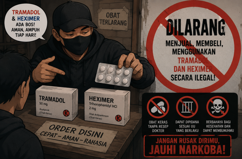  Sukabumi Darurat Tramadol Dan Heximer,,Generasi Muda Terancam