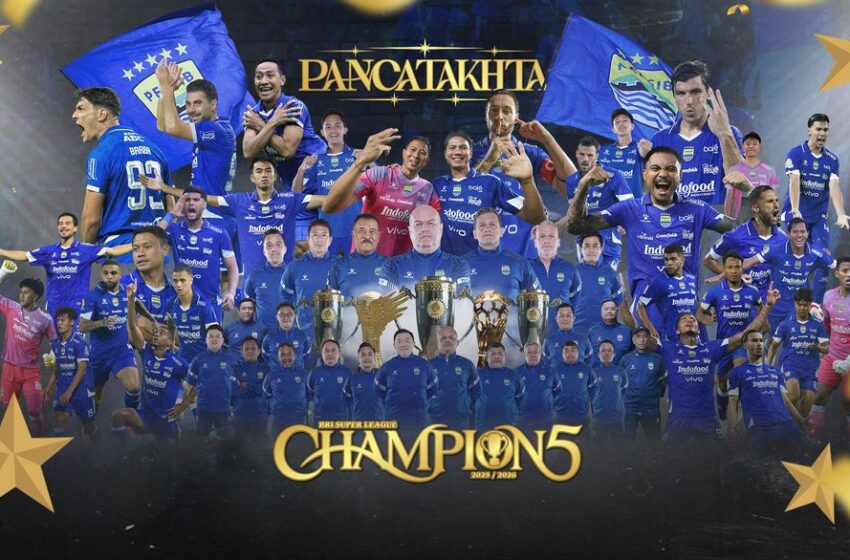  Bandung Berpesta! Persib Sukses Hattrick Juara Liga Indonesia