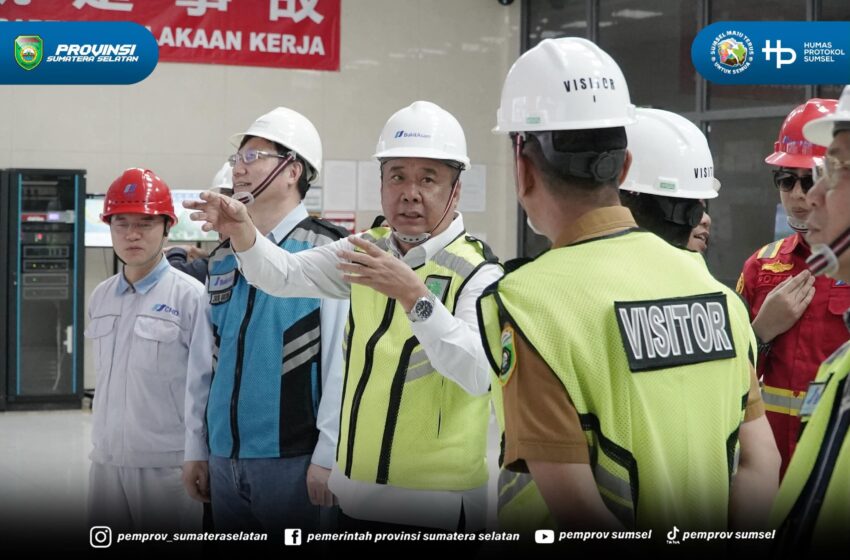  Kunjungi PLTU 8 Huadian, Wagub Sumsel Dorong Sinergi Energi dan Pembangunan Daerah