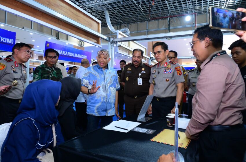  Dukung Kesejahteraan Masyarakat, Polda Jambi Gelar Job Fair dan Bazar UMKM