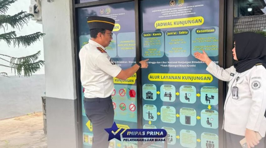  Dengar Langsung Masukan Pengunjung, Karutan Prabumulih Tingkatkan Kualitas Layanan