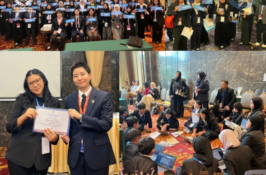  Banggakan Indonesia, Putri Wawako Prabumulih Wakili Mesir dalam Sidang WHO Internasional