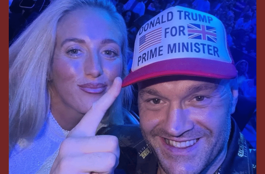  Bikin Geleng-Geleng Kepala, Tyson Fury Kampanyekan ‘Donald Trump Jadi Perdana Menteri Inggris’ Lewat Topi Nyeleneh