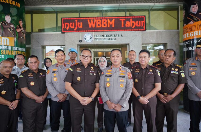  Nyago Bumi Sriwijaya, Kapolda Sumsel Perkuat Kolaborasi dengan Kejati Demi Sumsel Aman dan Kondusif