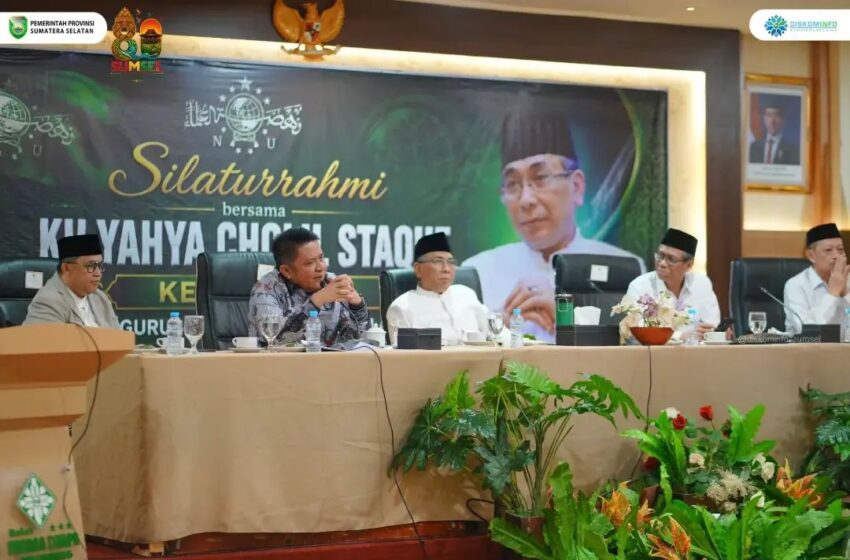  Herman Deru Puji Ketangguhan Gus Yahya, Dorong NU Sumsel Perkuat Pendidikan dan Layanan Kesehatan