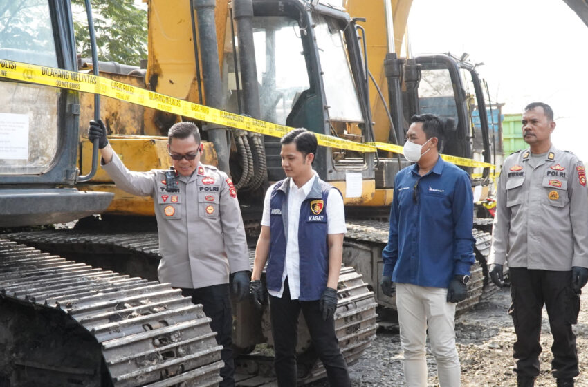  PETI di Muara Enim Dibongkar, Polda Sumsel Sita Alat Berat dan Amankan 11 Pelaku