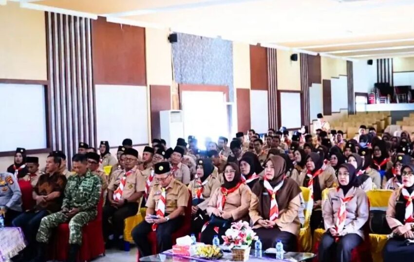  Sekda H. Elman Buka KMD IX Pramuka Prabumulih, Perkuat Pembina Berkualitas