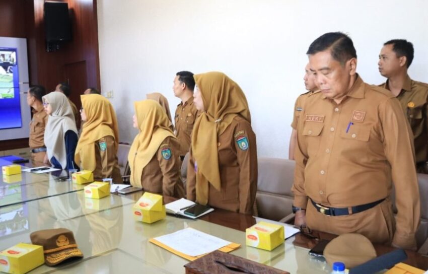  Sekda Elman Wakili Wali Kota Prabumulih Ikuti Rakor Nasional Pengendalian Inflasi