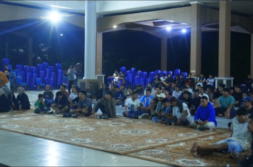  Nobar Piala Dunia 2026, Wako H. Arlan Pererat Silaturahmi dengan Masyarakat