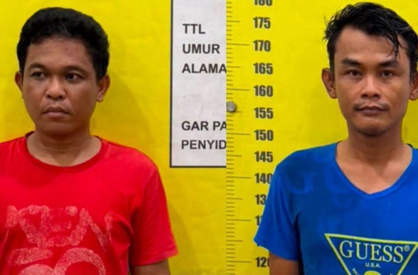 Operasi Siang Hari, Dua Terduga Pengedar Narkotika Dibekuk di Sukarami