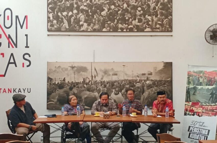  Tiga Dekade Peristiwa Kudatuli Jadi Ruang Refleksi Bagi Insan Pers.