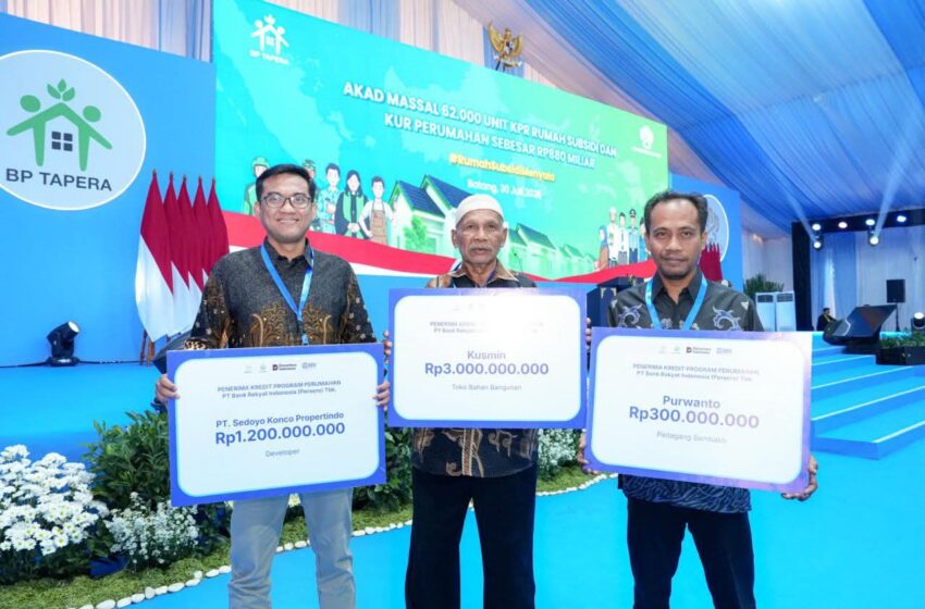  Dukung Program Prabowo, BRI Gelontorkan Rp12,17 Triliun untuk Pembiayaan Perumahan