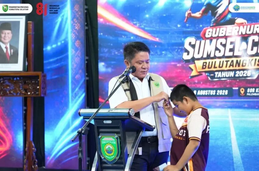  Gubernur Sumsel Cup Bulutangkis 2026 Resmi Digelar, Herman Deru Dorong Lahirnya Atlet Berprestasi