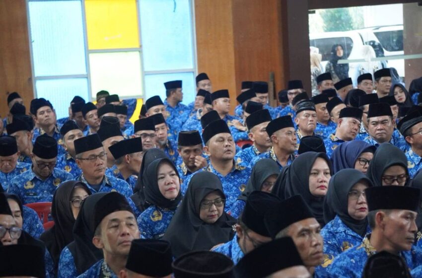  297 Pejabat Pemkot Pagaralam Dikukuhkan, Wali Kota Ludi Minta ASN Tak Terjebak Rutinitas