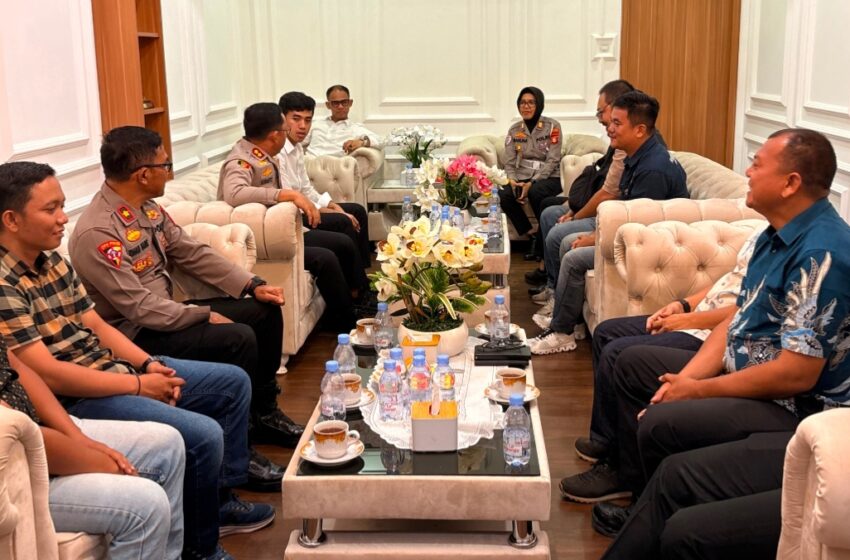  Perkuat Sinergi dengan Pers, Kapolres Prabumulih: Dukungan Media Sangat Penting