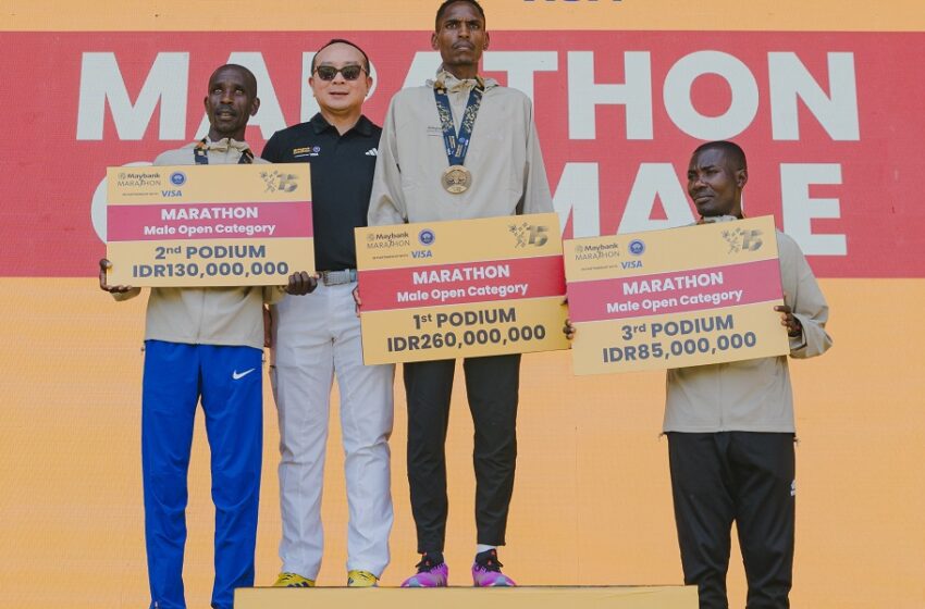  Michael Kimani dan Veronicah Njeri Kuasai Podium Utama Marathon Berstandar Internasional di Gianyar