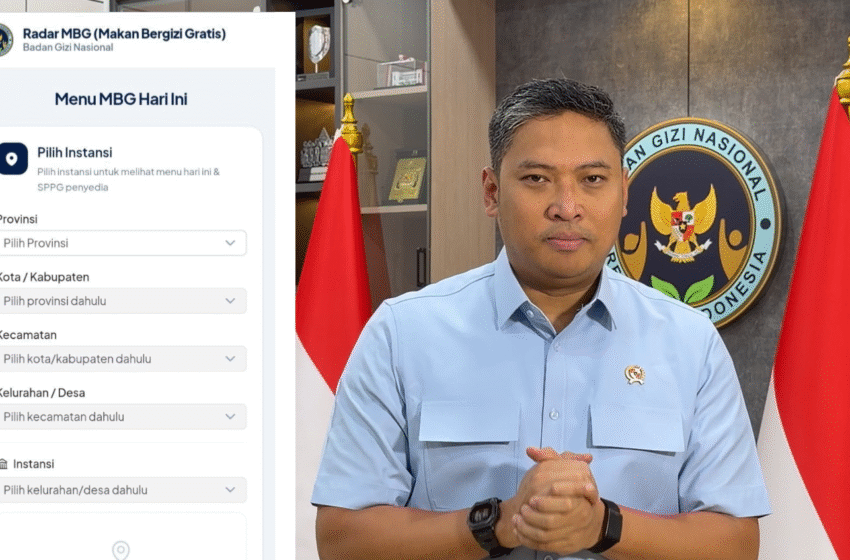  Radar MBG Meluncur! Ada Foto Makanan Hingga Kandungan Gizinya