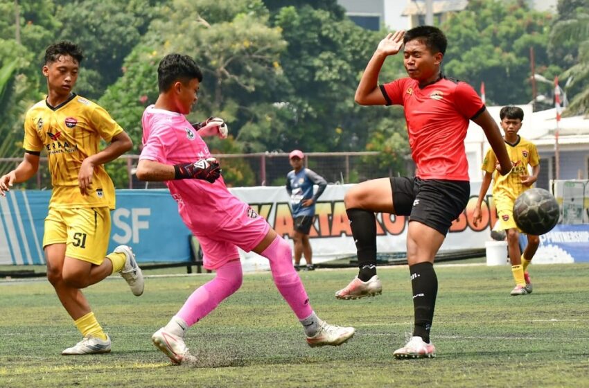  Liga Soeratin U15, Tahan Imbang Tunas Indonesia 1-1, Taktik Pressing Rorotan United Sukses Manis