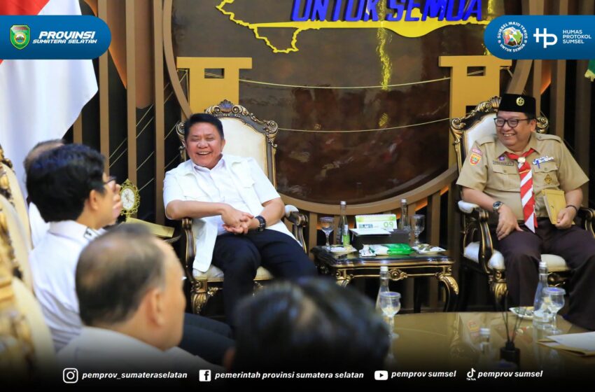  Musda Pramuka Sumsel Dijadwalkan 5-8 November 2026, Herman Deru Terima Laporan Kwarda