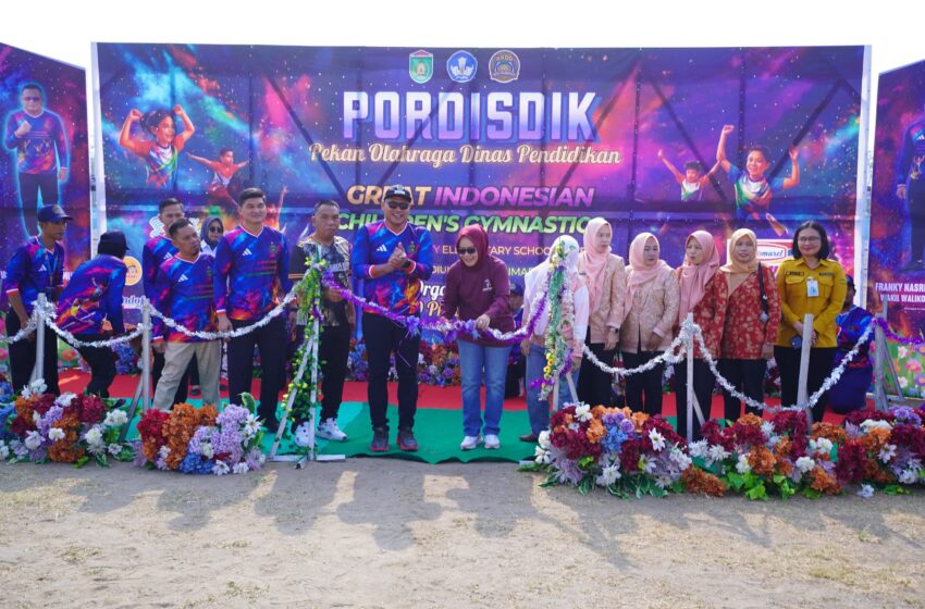  Semarak PORDISDIK Prabumulih, Siswa SD Tampilkan Aksi Terbaik di Lomba Senam
