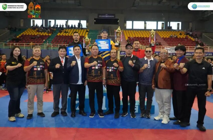  Kejurnas Karate Piala Wagub Sumsel Sukses Digelar, Diikuti 1.500 Peserta