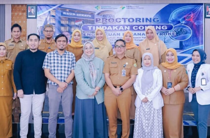  Catat Sejarah, RSUD Sekayu Mulai Layanan Neurointervensi untuk Pasien Stroke