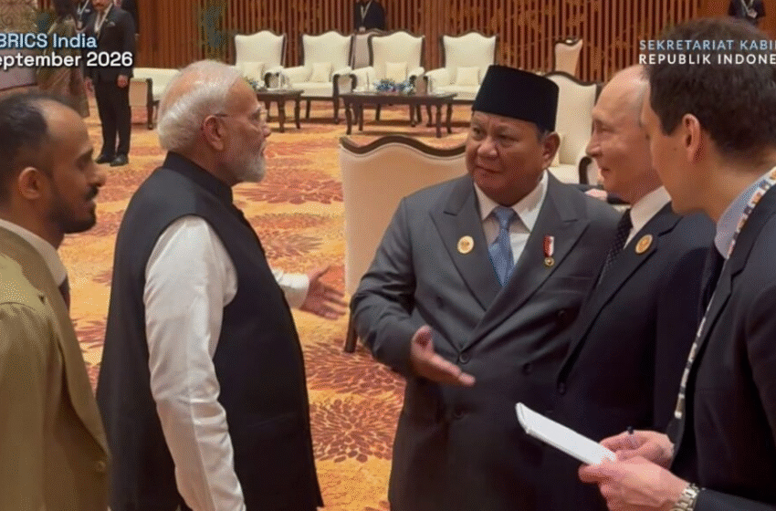  Diplomasi Hangat Prabowo di KTT BRICS : Dekat Dengan Modi, Putin, Xi Jinping