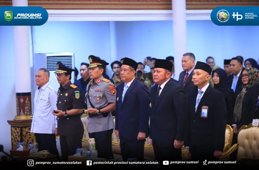  Kepala BPKP Sumsel Berganti, Herman Deru Dorong Sinergi dan Integritas