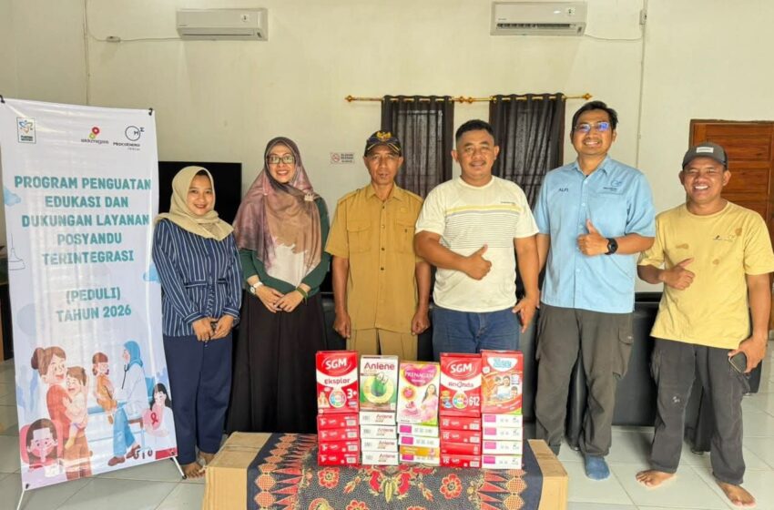  Peduli Dampak Kabut Asap, Medco E&P Bagikan 2.800 Kotak Masker dan Bantuan Gizi di Muba