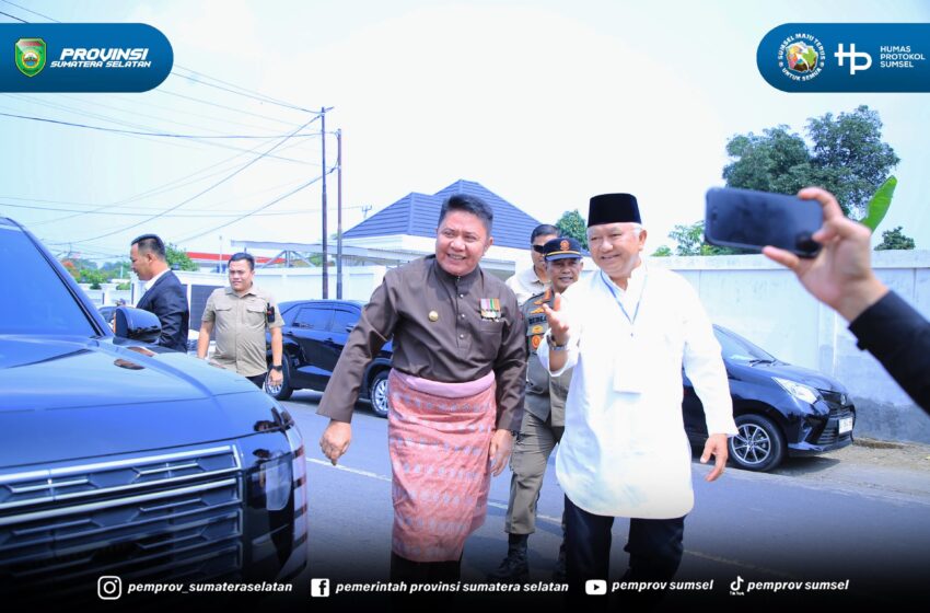  Letakkan Batu Pertama Masjid GPSS Silampari, Herman Deru Instruksikan Bantuan Rp100 Juta
