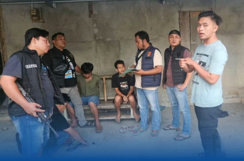  Polres Lahat Perangi Kampung Narkoba, Penggerebekan di Kikim Timur Berbuah Hasil