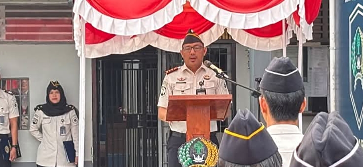  Kenaikan Pangkat Pegawai Rutan Prabumulih, Sandy Digunakan Dorong Profesionalisme