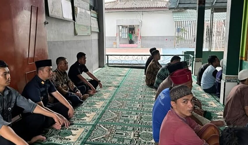  Yulius Sahruzah Beri Tausiyah di Rutan Prabumulih, Tekankan Pentingnya Keimanan dan Akhlak
