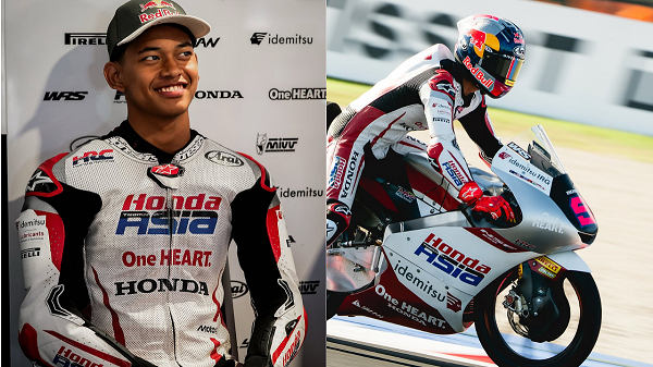  Tampil Memukau di Balapan Kandang, Veda Ega Pratama Finis Keenam di Moto3 Mandalika